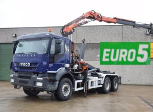 Iveco used truck with crane